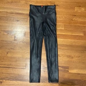 Spanx faux leather leggings